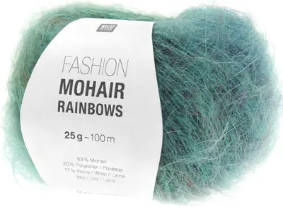 Produktbild von Rico - Fashion Mohair Rainbows 0005 aqua