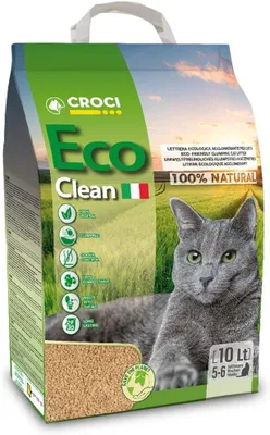 Produktbild von Geruchsbindende Katzenstreu auf pflanzlicher Basis - 10 Liter - biologisch abbaubar