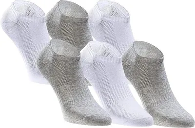 Produktbild von Socken Tastic 6er-Pack Geschenkbox Weiß-Grau Mix 39-42 - 35/38