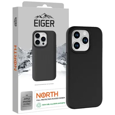 Produktbild von Eiger North Case iPhone 15 Pro schwarz