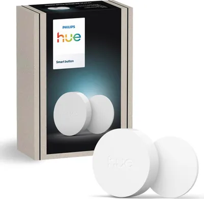 Obrázek produktu pro Philips Smart Button, Bílá, Stojací/nástěnná, IP20, CR2032, 0 - 40 °C, 0 - 80%