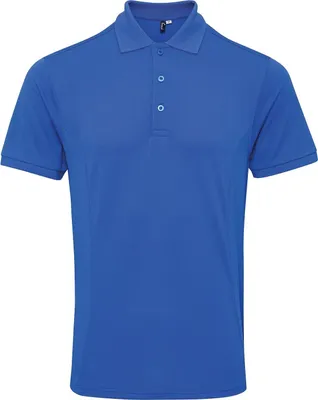 Immagine prodotto di Polo Premier Coolchecker piqué da uomo con CoolPlus RW6268 (S) (blu royal)