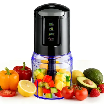 Produktbild von VINATO Elektrischer Multizerkleinerer 300W Küchenzerkleinerer, Mixer & 500ml Beh