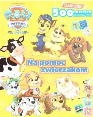 Immagine prodotto di Psi Patrol. Na pomoc zwierzakom z naklejkami