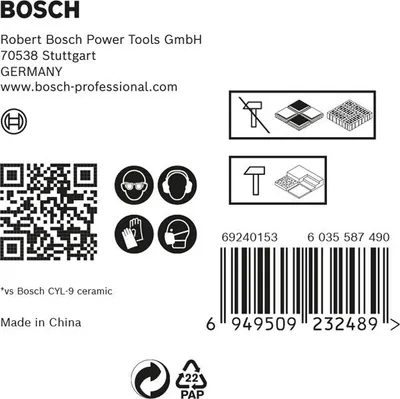 Produktbild von EXPERT HEX-9 Hard Ceramic Bohrer gemischtes Set, 6x90/ 6x100 mm, 5-tlg.
