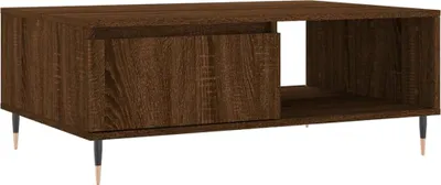Produktbild von vidaXL Couchtisch Braun Eichen-Optik 90x60x35 cm Holzwerkstoff