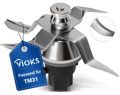 Produktbild von VIOKS Alternativ Mixmesser kompatibel mit Thеrmomix TM31 – Messer Tm31