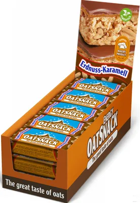 Produktbild von Energy OatSnack Energy OatSnack Bar (15x65g) Peanut Caramel - Riegel - Energie-Riegel