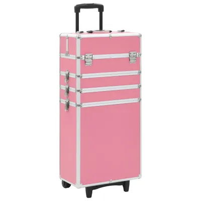 Obrázek produktu pro Kosmetické pouzdro The Living Store Aluminium Pink