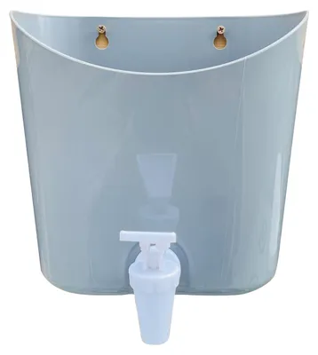 Image de Axi Réservoir D'Eau Avec Robinet À Pression Pour Cuisine De Jeu Ou Cuisine De Boue - Gris | Pour L'Extérieur Et Les Cuisines De Boue - 0,7 Litre - 20