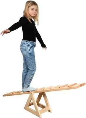Obrázok produktu pre EDUPLAY 170-256 Hojdačka z dreva, prírodná (1 ks)