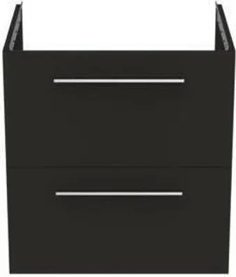Produktbild von Waschtischunterschrank i.life B 600x505x630mm, 2 Auszüge Carbongrau matt 600 x 505 x 630 mm, 2 Auszüge
