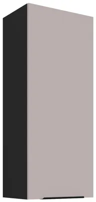 Produktbild von Hängeschrank 45 SILVIA 69 schwarz / kaschmir