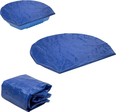 Produktbild von - Abdeckplane für Muschelsandkasten - Blau