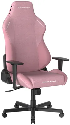 Zdjęcie produktu dla Fotel gamingowy DXRacer DRIFTING różowy, tkanina