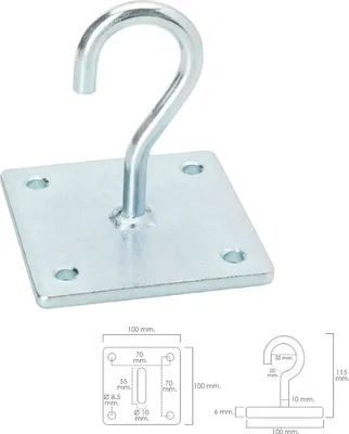 Zdjęcie produktu dla A Forged Tool 05411015, 100 mm, 120 mm, 100 mm, 550 g