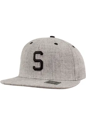 Produktbild von Urban Classics LETTER Snapback Cap - S heather grau M/L