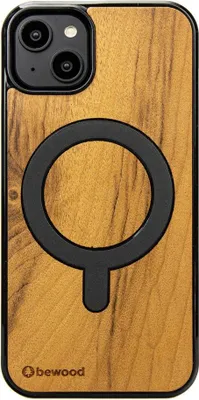 Image de Housse en bois Bewood pour iPhone 15 Plus IMBUIA avec MagSafe