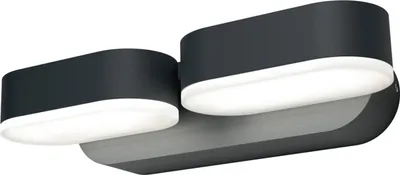 Immagine prodotto di LEDVANCE Lampada da parete e soffitto a LED, apparecchio per applicazioni esterne, bianco caldo, 100,0 mm x 230,0 mm x 54,0 mm, ENDURA STYLE MINI SPOT