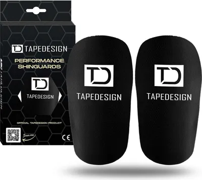 Produktbild von Tapedesign Performance 2.0 Schienbeinschoner - Schwarz | Größe: ONE SIZE