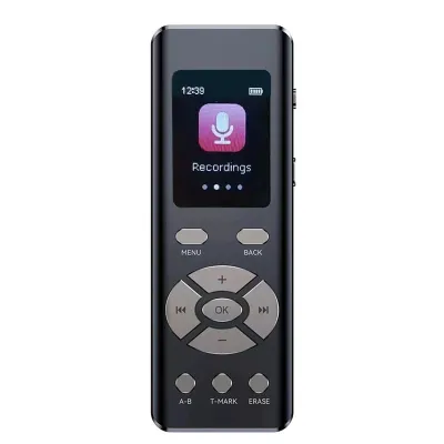 Produktbild von Sprachrekorder mit intelligenter Rauschunterdrückung und Mikrofon,A-B-Loop-Wiedergabe,MP3,2-Kanal-Typ-C-USB2.0-Digital-Audiorecorder mit 8GB Speicherk