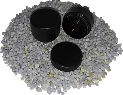 Produktbild von 10 Geldosen, Leerdosen, Cremedosen 10g Jasmin Schwarz