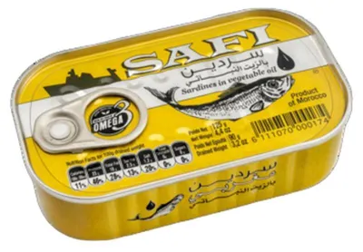 Obrázok produktu pre Sardinky v chilli oleji MK.SAFI 125 g