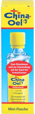 Produktbild von China-Oel ohne Alkohol Mini-Flasche, 10 ml ätherisches Öl