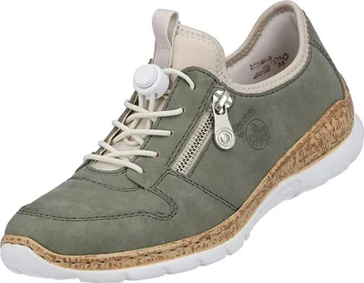 Produktbild von Rieker Damen Halbschuhe Grün