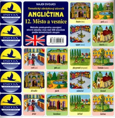 Obrázek produktu pro Najdi dvojici - Angličtina - 12. Město a (kolektiv autorů)