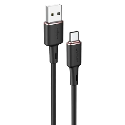 Produktbild von ACEFAST C2-04, 1,2 m, USB A, USB C, Schwarz