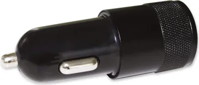 Zdjęcie produktu dla IWH Podwójna samochodowa ładowarka USB, 12/24 V, 3 A
