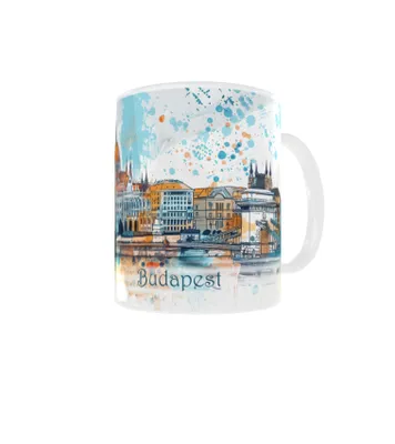 Produktbild von Becher 300ml Urlaub Städtereisen Ungarn Budapest Budapest