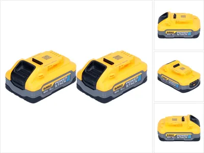 Produktbild von DeWalt DCBP518H2-XJ Powerstack 2x 18V XR 5Ah Akku-Set