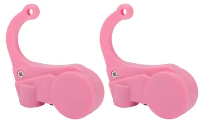 Produktbild von Fahrer-Schlafalarm am Ohr, klarer Piepton, sicherer Schlafalarm für Nachtfahrten, Nachtdurchsagen, Pink