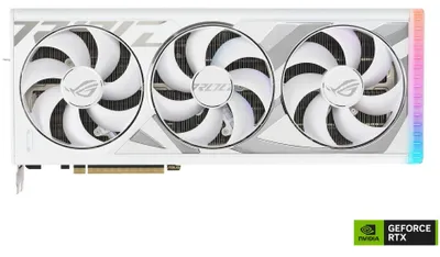 Zdjęcie produktu dla ASUS ROG - STRIX- RTX4080- 16G- BIAŁY NVIDIA GeForce RTX 4080 16 GB GDDR6X
