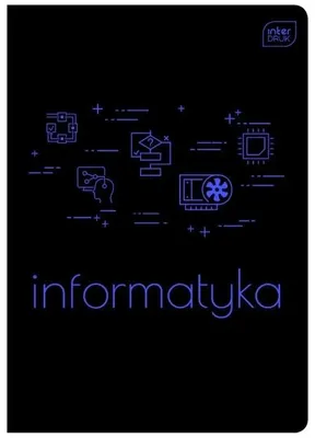 Zdjęcie produktu dla Zeszyt A5/60K kratka Informatyka (10szt) - INTERDRUK