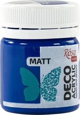 Obrázok produktu pre Akryl na dekorácie, MATT, 20 ml, ROSA TALENT - Modrá (12)