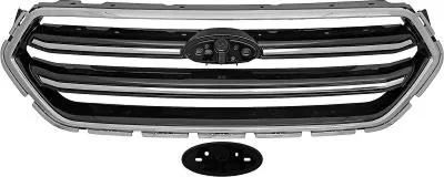 Produktbild von DIEDERICHS 1471140 Kühlergrill Frontgrill für FORD Kuga Mk2 (DM2) Schwarz