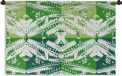 Produktbild von MuchoWow® Wandteppich Wandbehang Kaktus - Pflanzen - Muster 60x40 cm Tapisserie Dekoration Wandtuch - Wanddekorationen