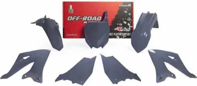 Obrázek produktu pro RACETECH Plastová sada - Černá koncovka pro Yamaha YZ125/250