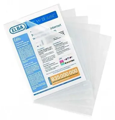 Produktbild von Portfoliomappe Elba 400005376 Durchsichtig 100 Stück