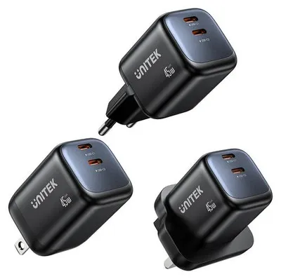 Obrázok produktu pre UNITEK P1129ABK01-EU, Vnútorný, AC, 20 V, Čierna
