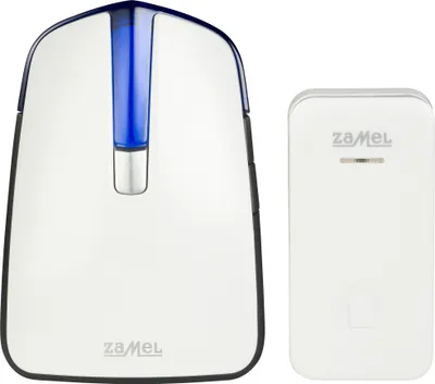 Obrázok produktu pre Rádiový zvonček, batériový RUMBA s tlačidlom, ST-370, sundi Zamel