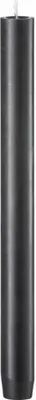 Obrázek produktu pro Engels Kerzen Original Stick Candle Cast, tyčová svíčka, svíčka na svícen, stolní svíčka, parafín, černá, Ø 2,2 cm, V 24 cm, 62002224088