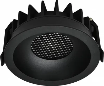 Image de Spot LED Encastrable COB 20W Rond ø135mm CCT Noir - 3000K/4000K/6000K