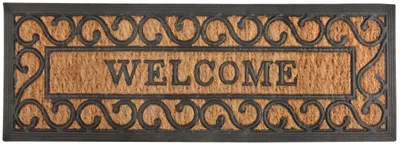 Produktbild von Esschert Design Stufenfußmatte Gummi/Kokos Welcome; RB169