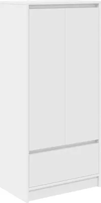 Obrázek produktu pro Skříňka se zásuvkou bílá 55,5x34x119,5 cm kompozitní dřevo