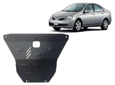 Imagen del producto de Protector inferior para el motor del modelo Nissan Primera P12, años 2001-2007