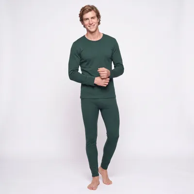 Immagine prodotto di Set di intimo termico da uomo GAUBERT 150, in Lana, color grigio scuro, taglia XXL
